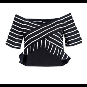 NWT PROENZA SCHOULER Striped cropped top 6